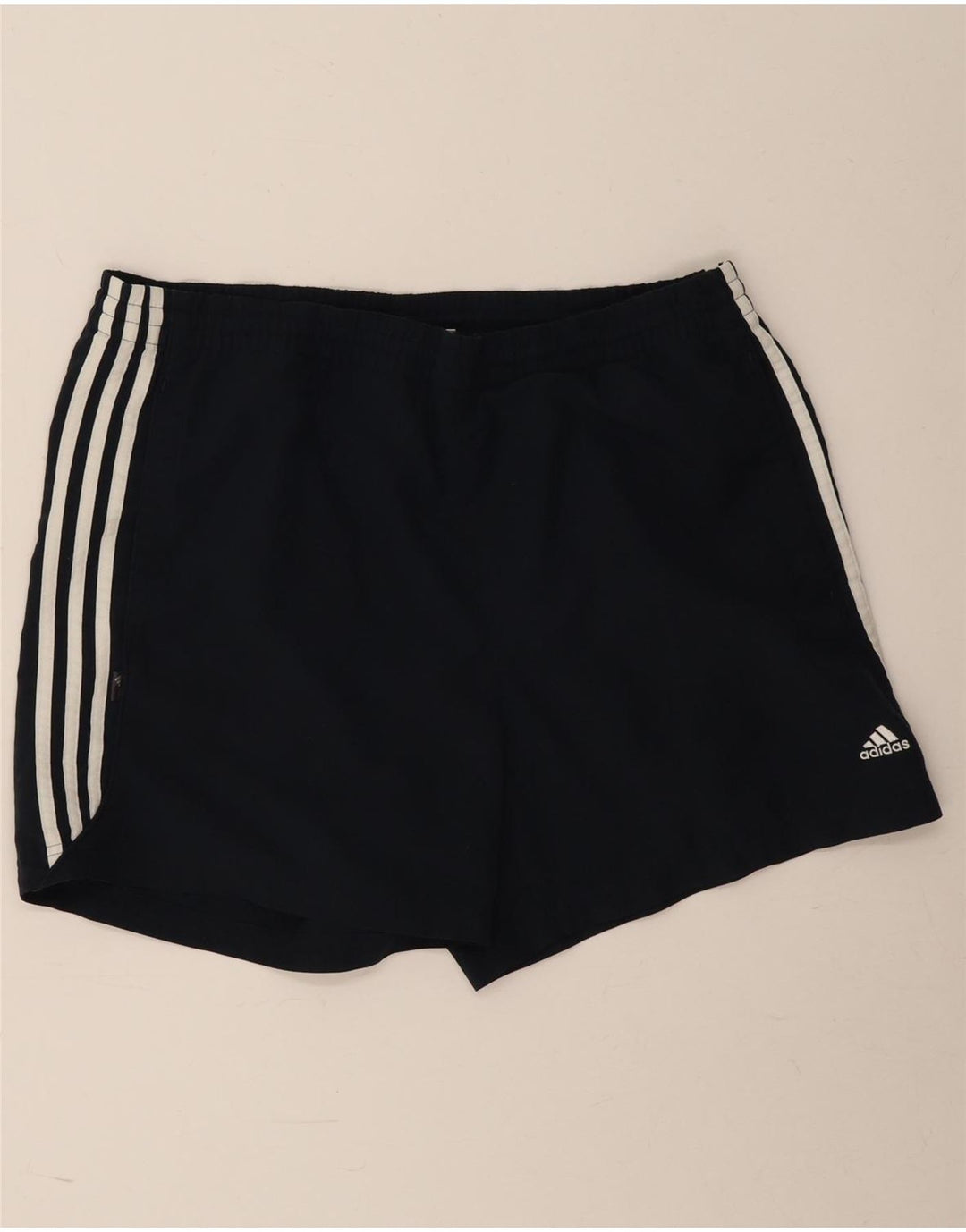 Мужские спортивные шорты Adidas, большие черные из полиэстера