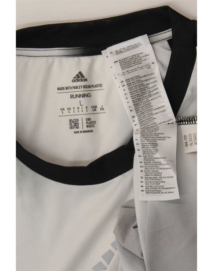 Мужская футболка Adidas Top Large Black Tie Dye из полиэстера