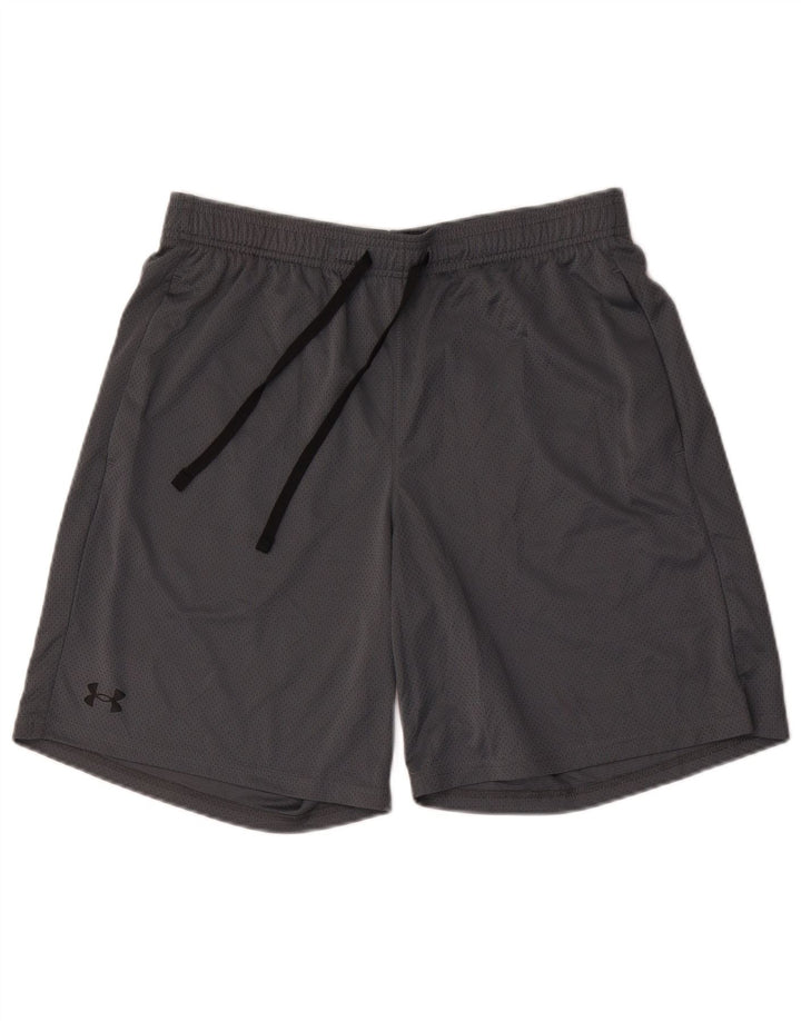 Мужские спортивные шорты Under Armour, большие серые, полиэстер