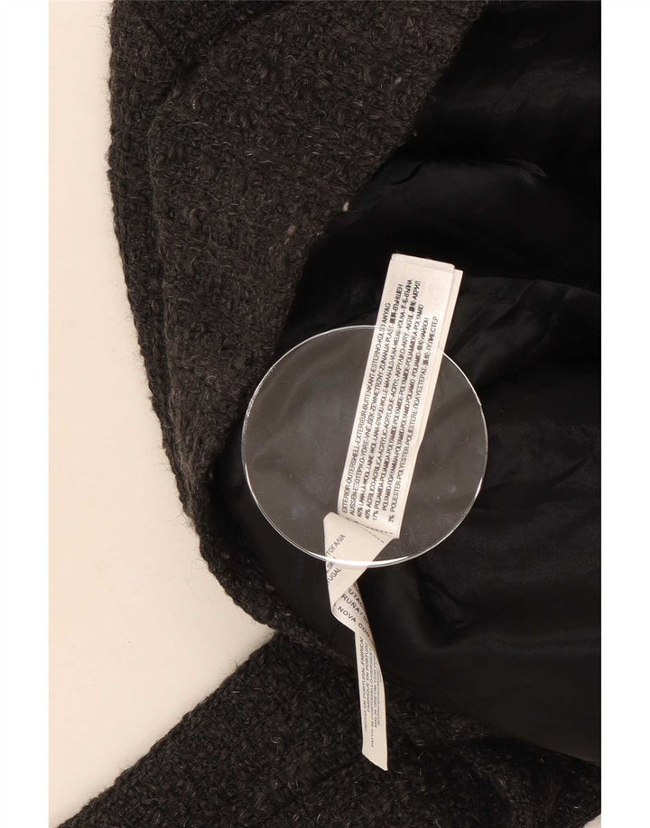 Женский пиджак Massimo Dutti EU 40, средний серый, шерстяной