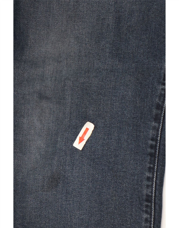 Мужские узкие джинсы Levi's W34 L34 темно-синие, хлопок