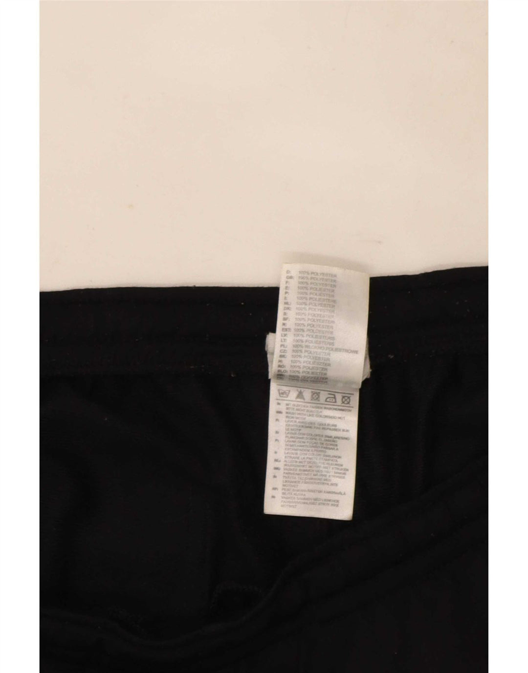 Мужские спортивные брюки Adidas Joggers UK 38/40, средний черный полиэстер