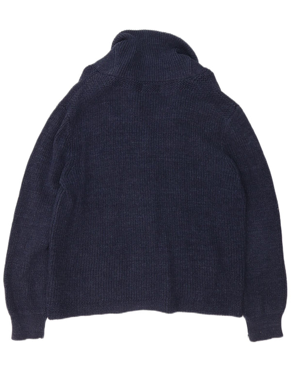 Мужской кардиган-свитер Polo Ralph Lauren XL, темно-синий, хлопок