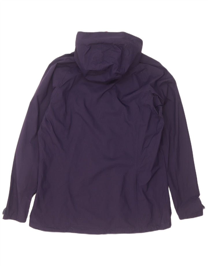 Женская дождевик с капюшоном Berghaus UK 16, большой фиолетовый, полиамид