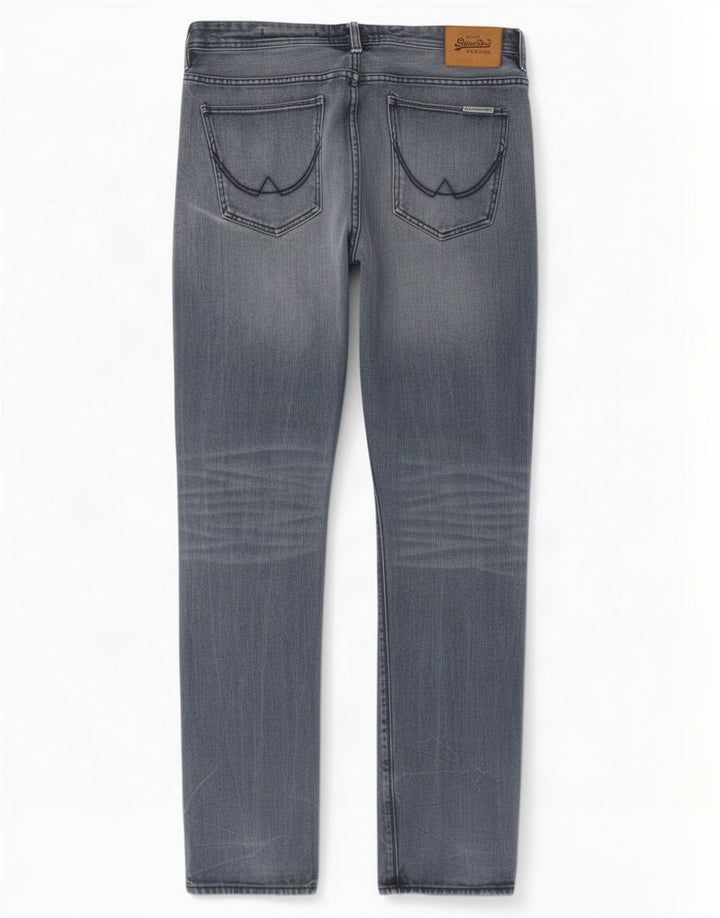 Мужские узкие джинсы Superdry W36 L34, синий хлопок