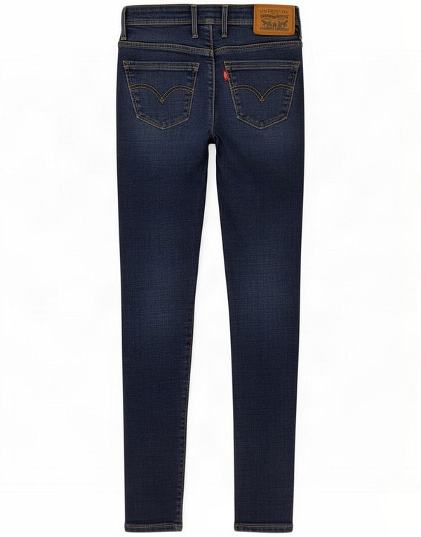 Женские джинсы скинни Levi's 711 W26 L28, синий хлопок