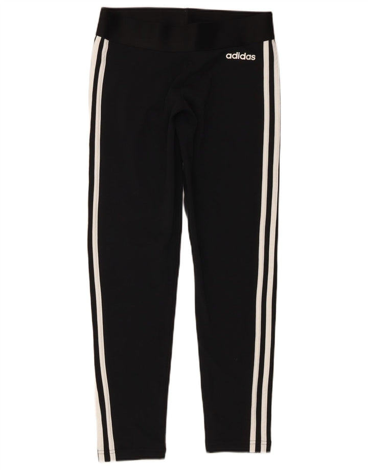 Женские леггинсы ADIDAS UK 8/10, маленькие, черные