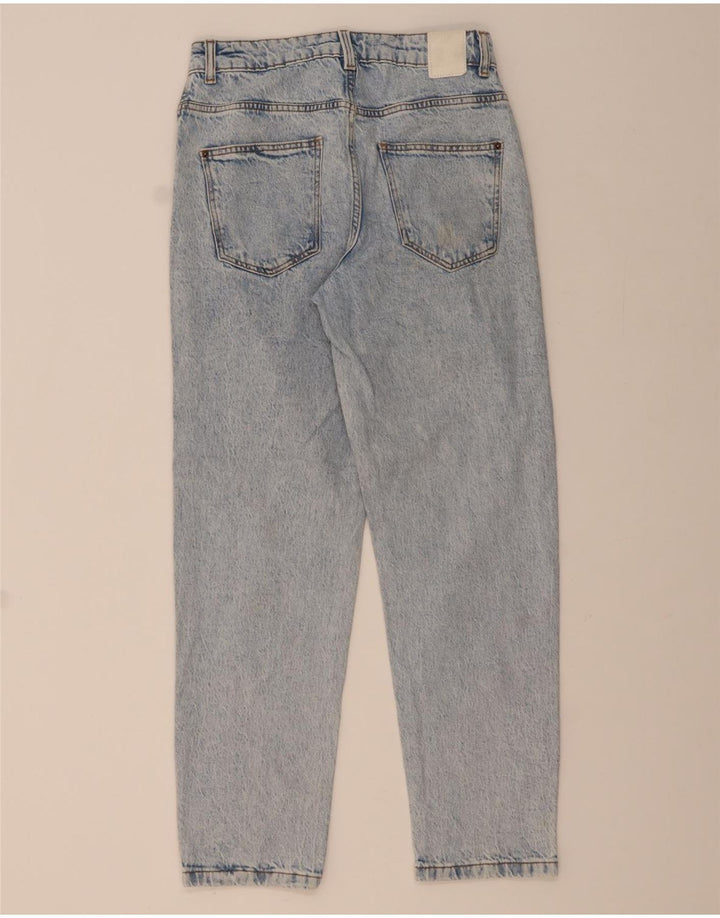 Женские зауженные джинсы ZARA EU 38, маленькие W28 L28, синие
