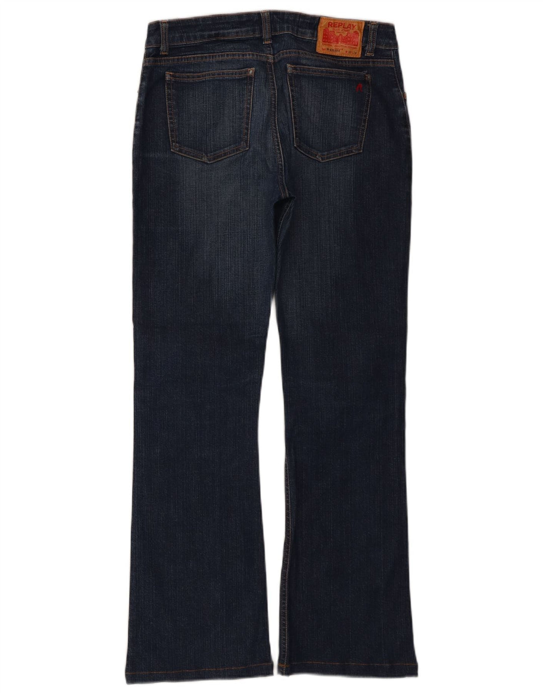 Женские джинсы Bootcut REPLAY W30 L28 синие, хлопок