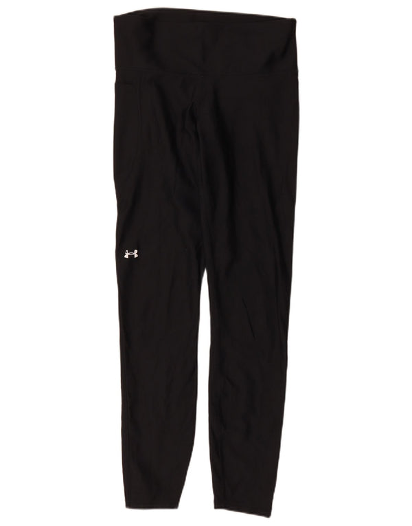 Женские леггинсы Under Armour UK 12, средние, черные, спортивные