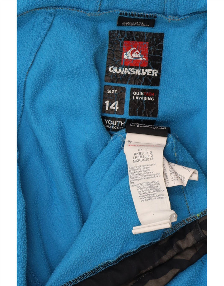 Ветровка Quiksilver для мальчиков с графическим рисунком, 13–14 лет, разноцветная
