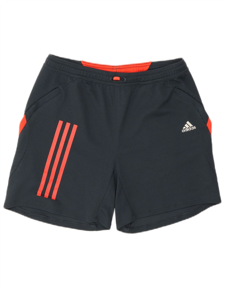 Мужские спортивные шорты Adidas Climacool XS темно-синие из полиэстера