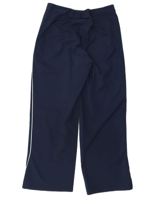 Женские повседневные брюки Adidas с широкими штанинами UK 12 Medium W28 L27 Темно-синие