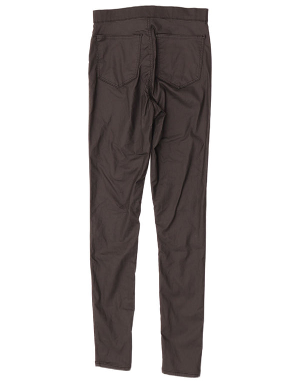Женские узкие брюки Topshop W28 L30, черный хлопок