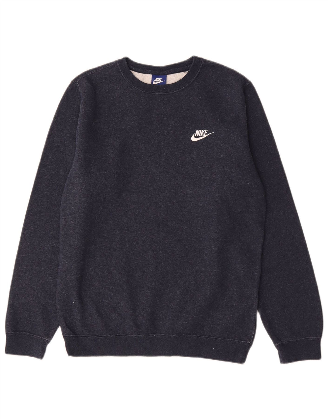 Мужской свитер Nike, маленький темно-синий, хлопковый