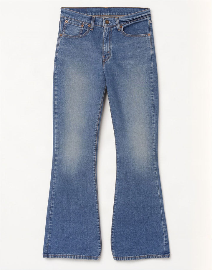Женские джинсы Bootcut Levi's W30 L30 синие, хлопок