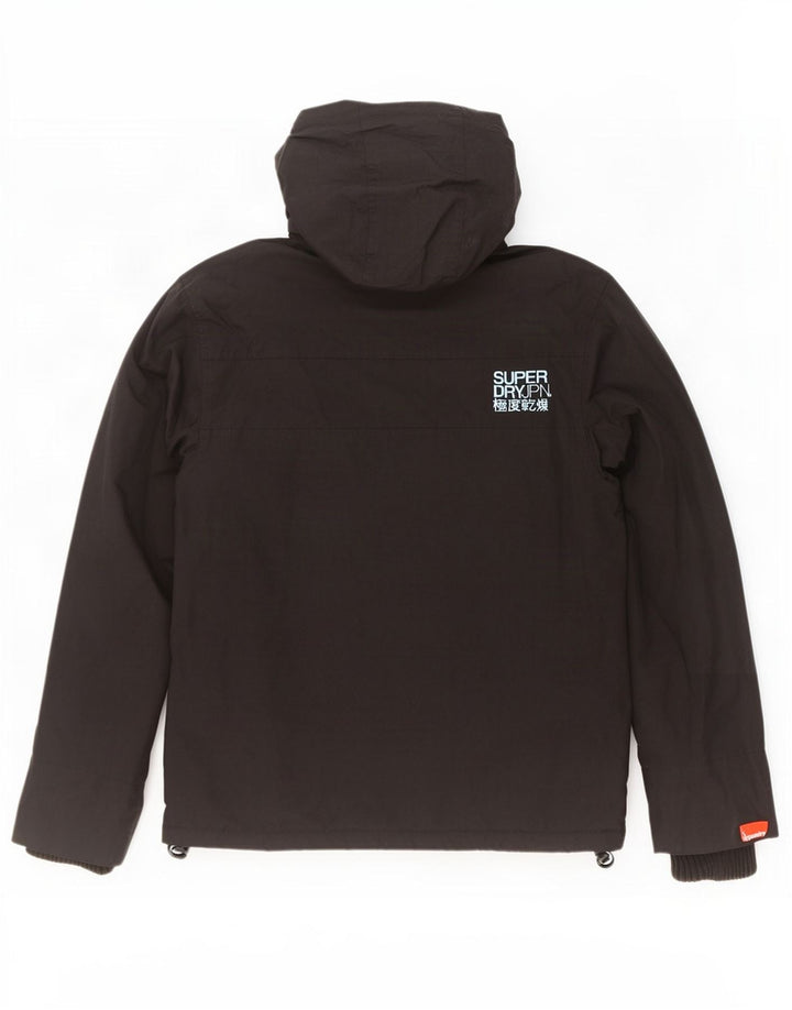 Мужская ветровка с рисунком Superdry The Windcheater UK 38, средний черный