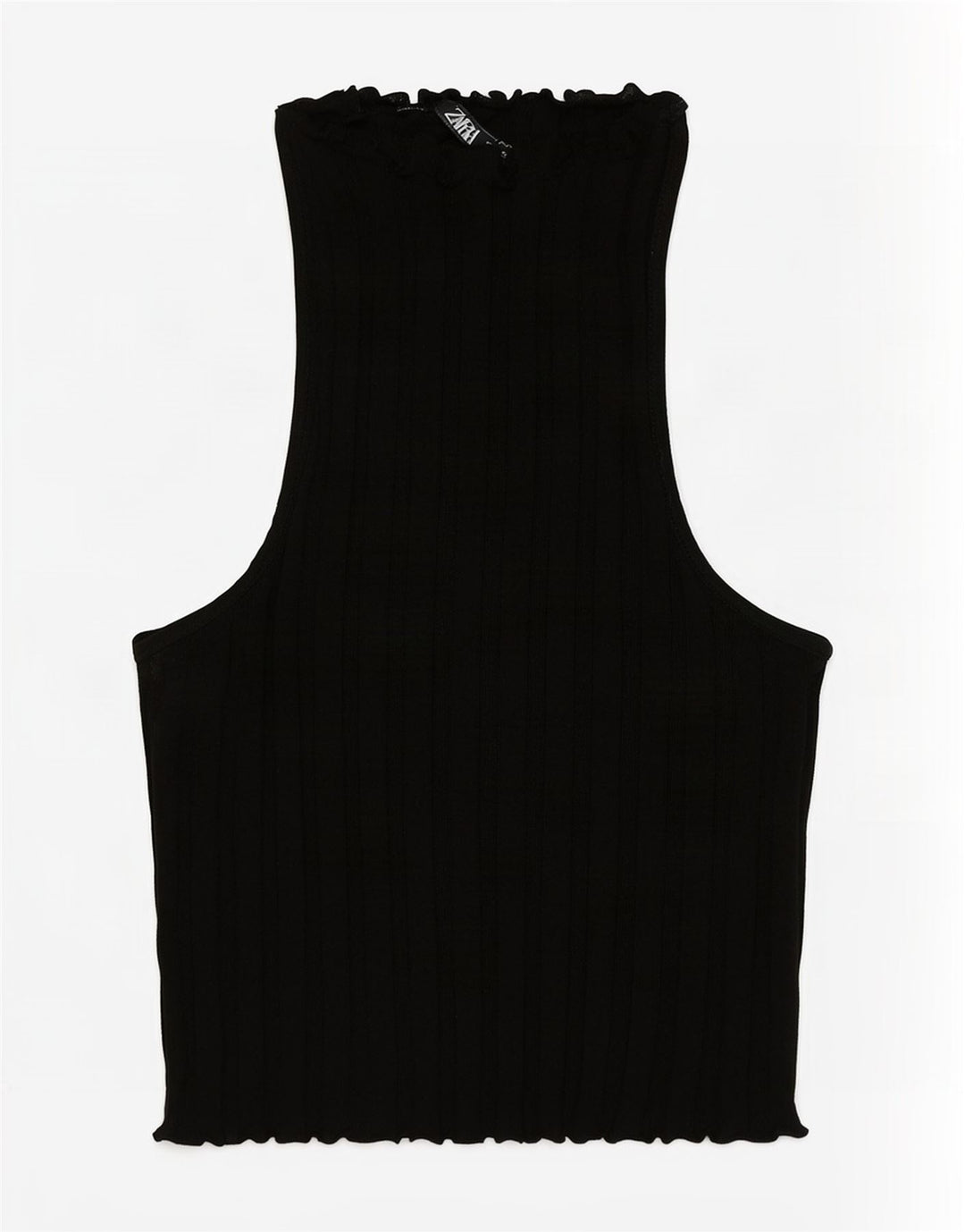 Женский жилет Zara UK 8, маленький черный
