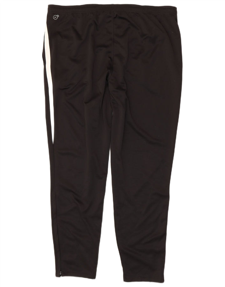 Мужские спортивные брюки PUMA 2XL черные из полиэстера