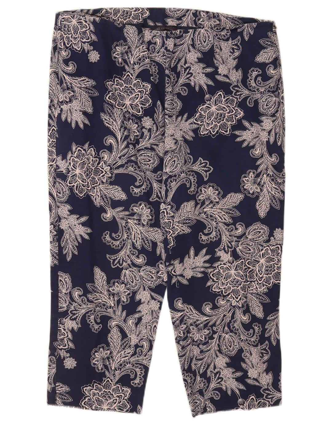 Женские капри с абстрактным узором Marks & Spencer, Великобритания 16, большие W34 L19