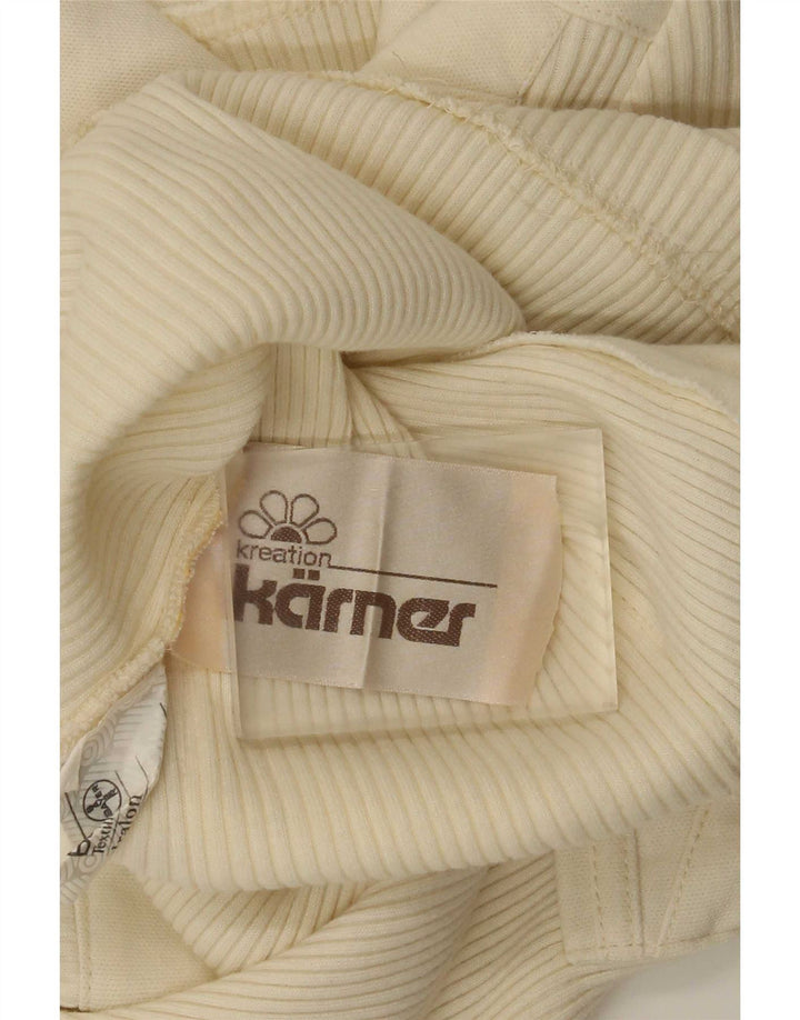 Karner Женский кардиган с коротким рукавом IT 40 Small Off White