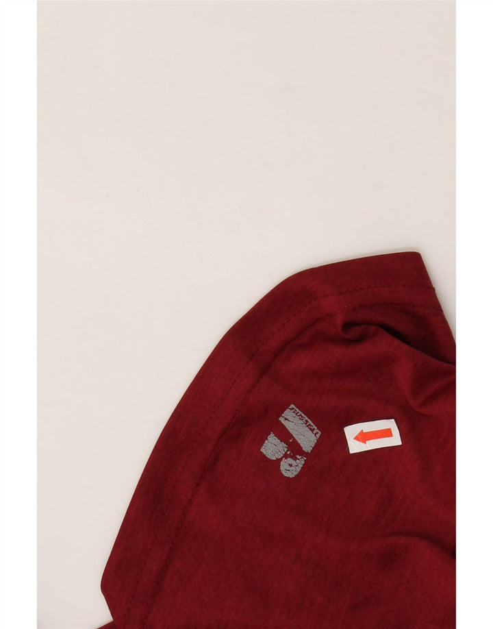 Мужская футболка RUSSELL ATHLETIC Dri-Power, Великобритания, 38/40, средний красный полиэстер