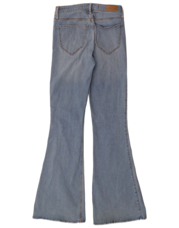Женские расклешенные джинсы Hollister W27 L34, синий хлопок