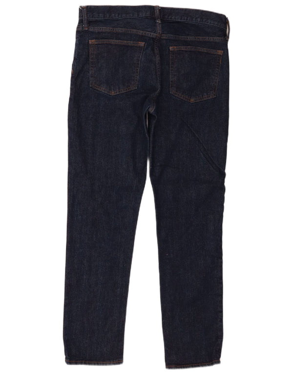 Gap Mens Slim Jeans W31 L30 Navy Blue Cotton