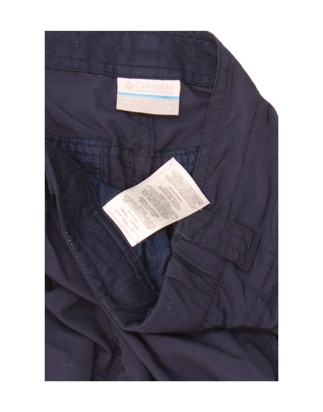 Мужские шорты-карго COLUMBIA W38 XL, темно-синие, нейлон