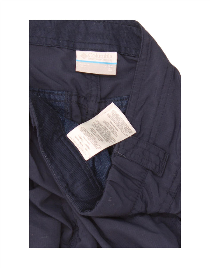 Мужские шорты-карго COLUMBIA W38 XL, темно-синие, нейлон