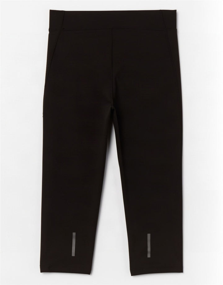 Женские леггинсы-капри Adidas Climalite UK 8/10, маленькие черные