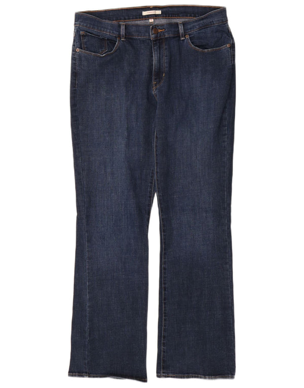 Женские джинсы Levi's классического кроя Bootcut США 14 XL W32 L32 Темно-синий хлопок