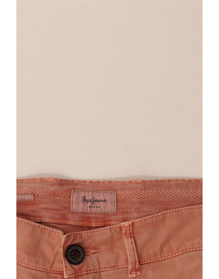 PEPE Jeans Мужские шорты чинос W36 Большие розовые