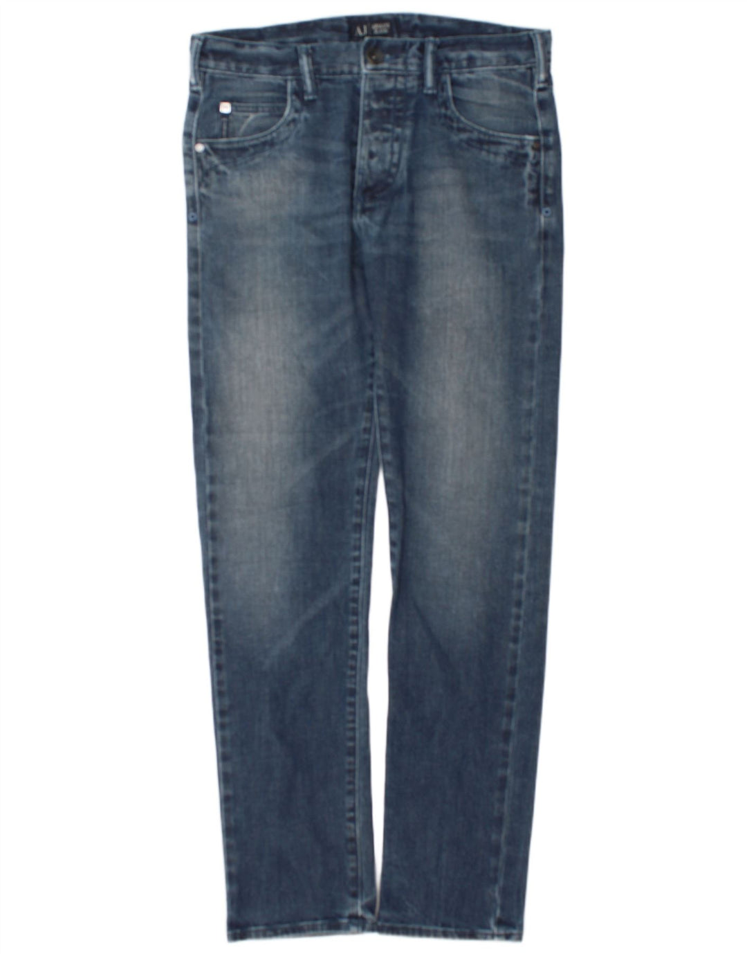 Мужские джинсы Armani Slim W32 L32 Синие, хлопок