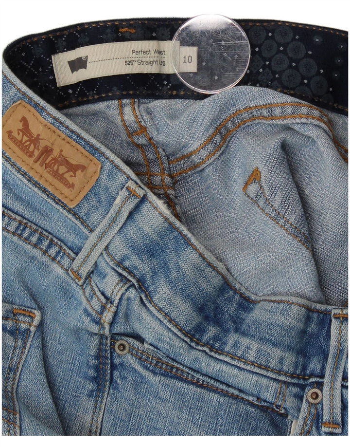 Женские прямые джинсы LEVI'S 525 США 10, большие W32 L31, синие
