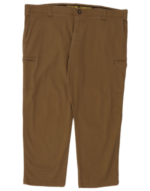 Мужские прямые брюки карго LEE W44 L28, бежевые, хлопок