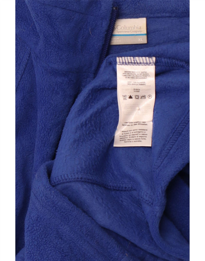 Женская флисовая куртка COLUMBIA UK 18 XL, синяя, полиэстер