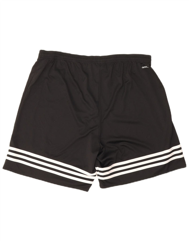 Мужские спортивные шорты Adidas Climalite XL, черный полиэстер