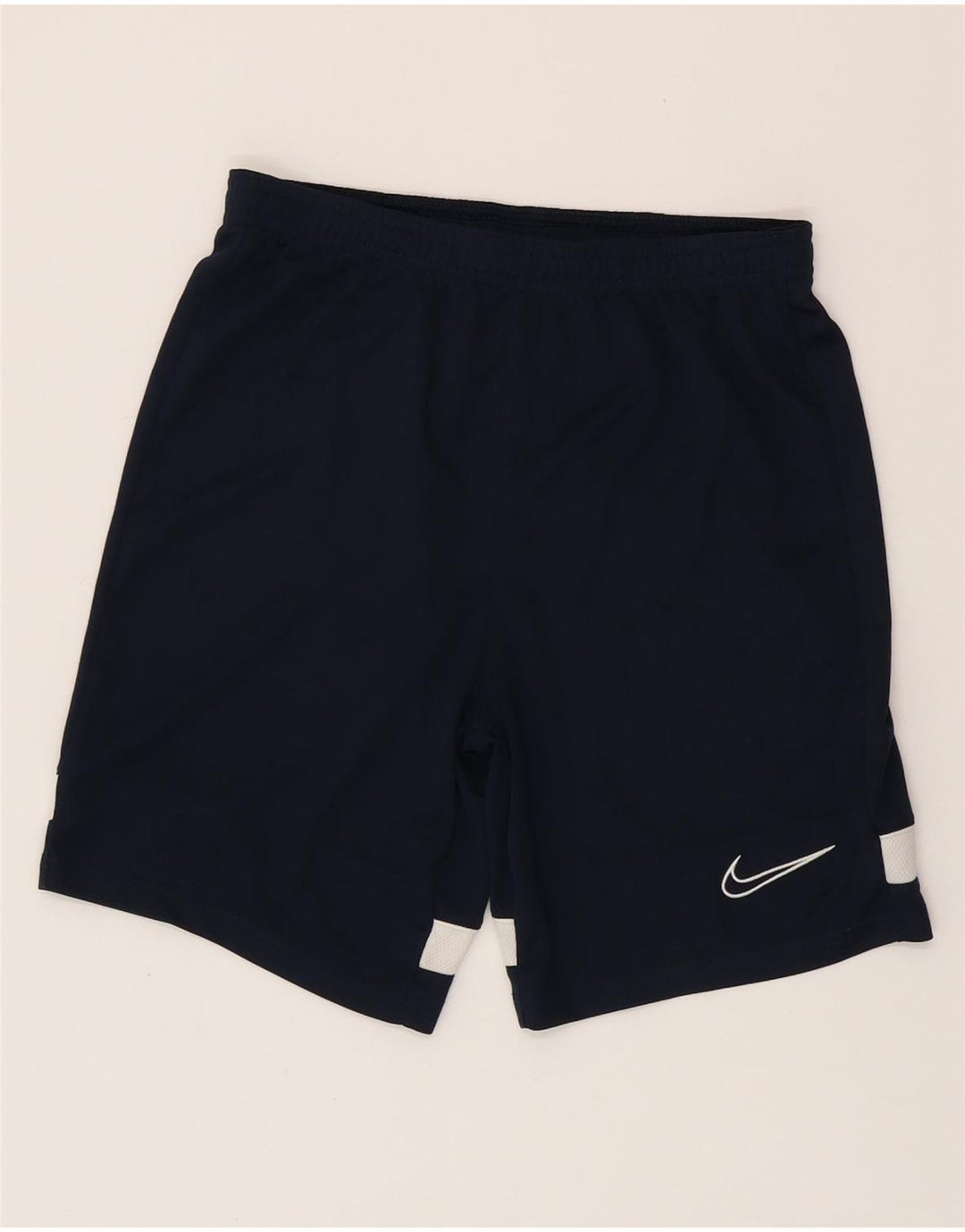 Спортивные шорты NIKE для мальчиков Dri Fit 12–13 лет, большие темно-синие цвета с блоками