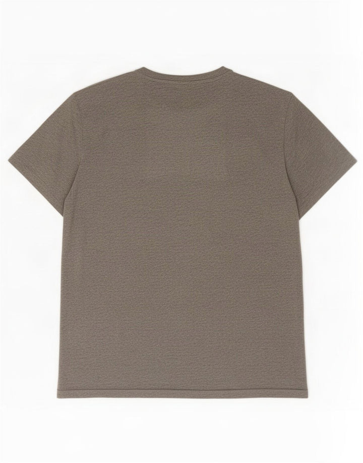 Мужская футболка с рисунком American Eagle, 2XL, серый хлопок