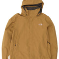 Мужская дождевик с капюшоном The North Face UK 40, большой коричневый полиэстер