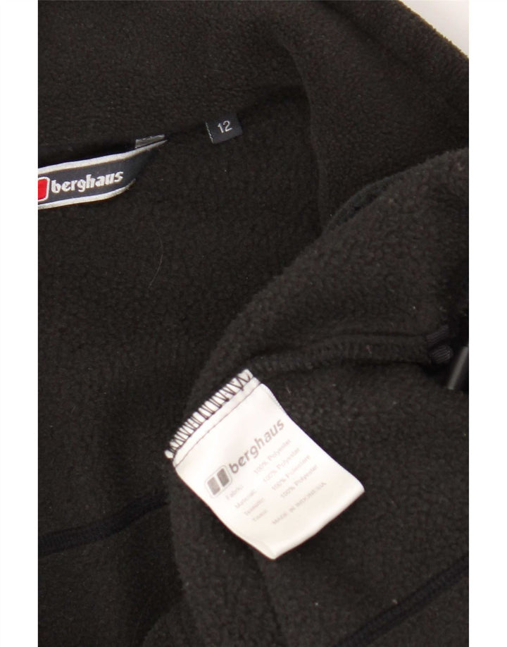 Женская флисовая куртка Berghaus UK 12, средний черный полиэстер