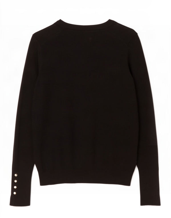 Женский кардиган Zara UK 14, большой черный вискоза