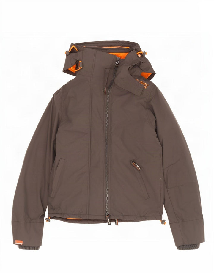 Мужская ветровка с рисунком Superdry The Windcheater UK 40, большая серая