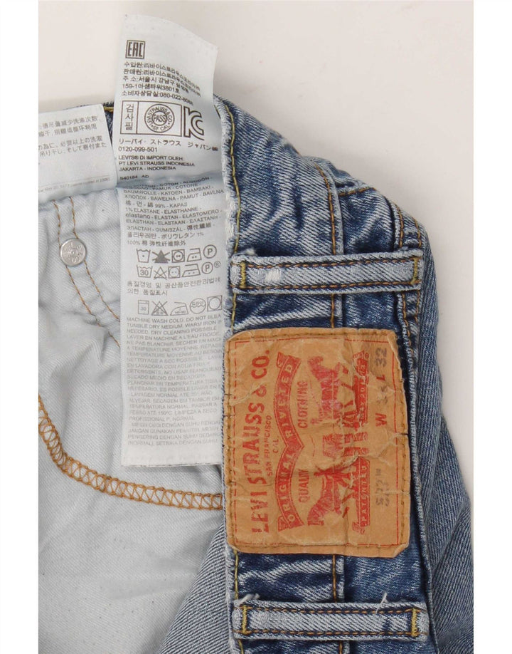 Мужские джинсы Levi's 527 Bootcut W38 L29 синие, хлопок