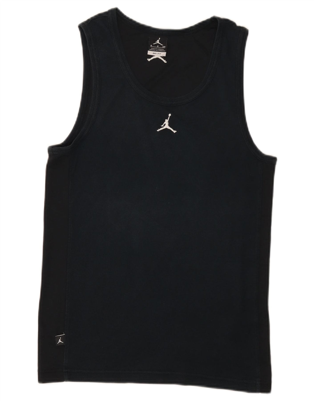 Мужской жилет Jordan Dri Fit, маленький черный хлопковый