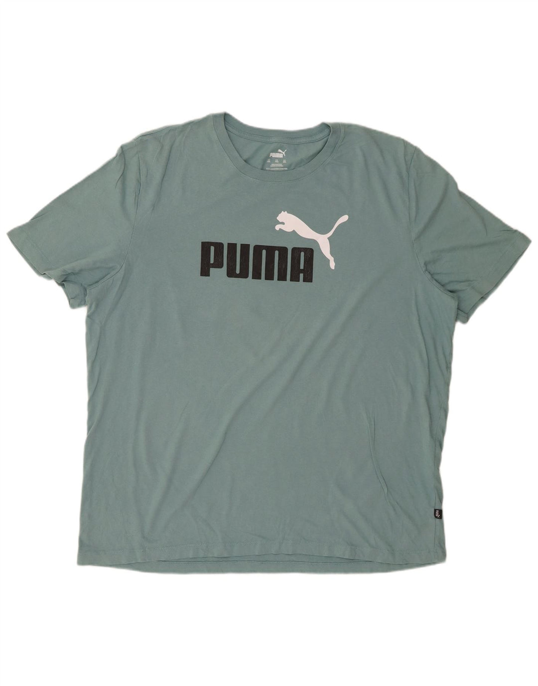 Мужская футболка с рисунком PUMA 2XL, синяя