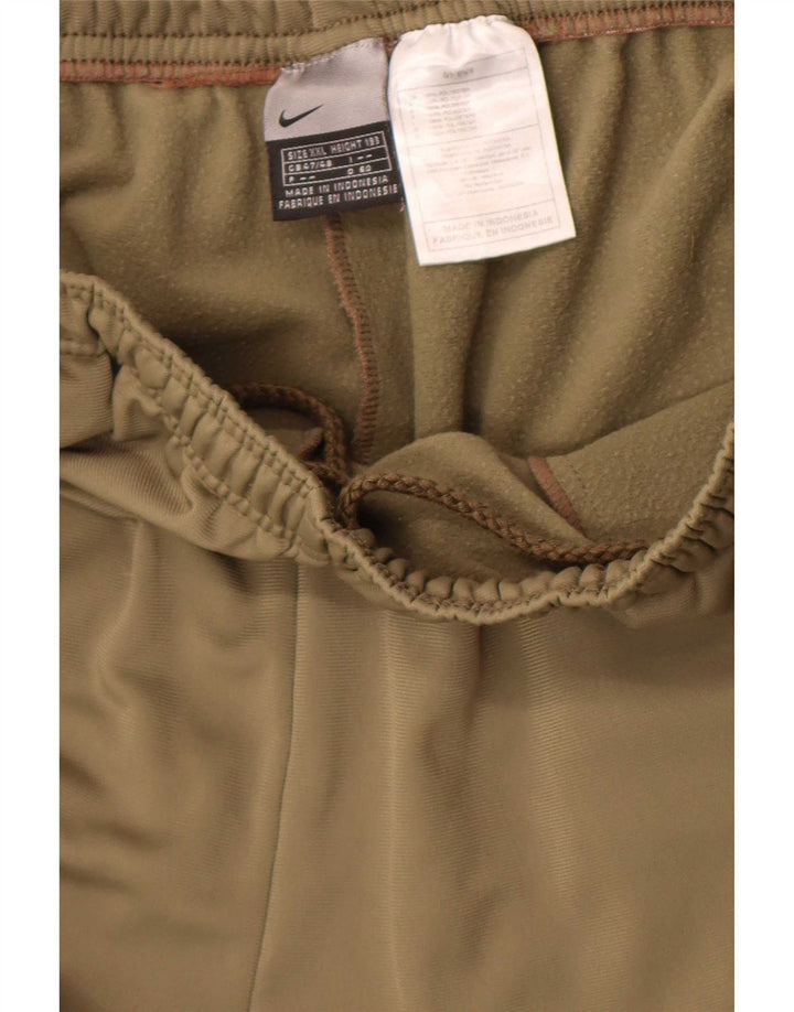 Мужские спортивные брюки Nike 2XL, хаки, полиэстер