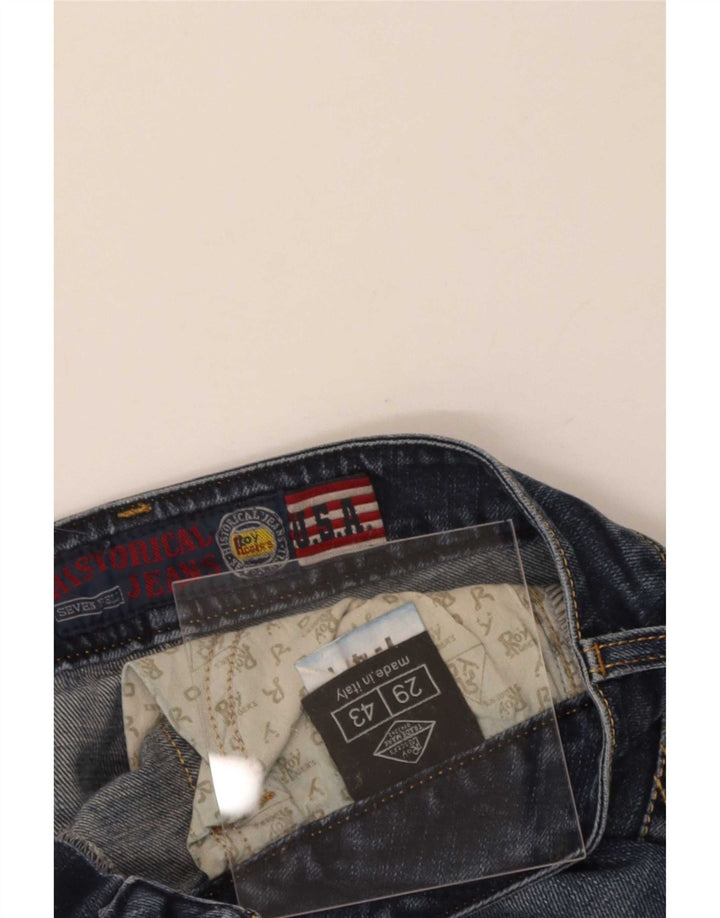 Женские узкие джинсы Roy Rogers W29 L27 синие, хлопок