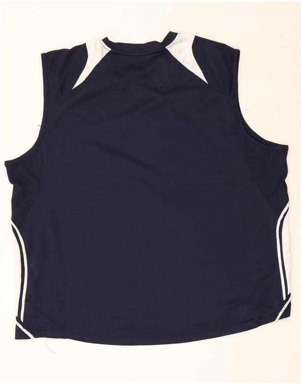 Мужской жилет Starter Top XL, темно-синий, полиэстер с цветными блоками